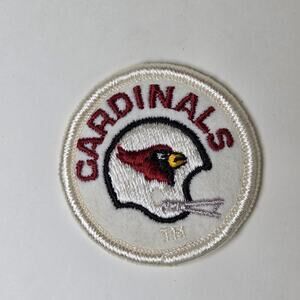 St. Louis Cardinals NFL Vintage Helmet Patch 1970s Football Sew-On